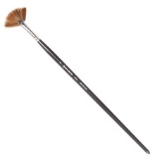 Кисть художественная проф. BRAUBERG ART CLASSIC, синтетика мягкая, веерная, № 8, длинная ручка, 200641