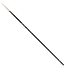 Кисть художественная проф. BRAUBERG ART CLASSIC, синтетика жесткая, круглая, № 1, длинная ручка, 200656