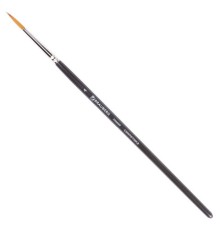 Кисть художественная проф. BRAUBERG ART CLASSIC, синтетика мягкая под колонок, кругл, № 4, кор руч, 200689