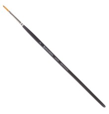 Кисть художественная проф. BRAUBERG ART CLASSIC, синтетика мягкая под колонок, плоск, № 2, кор руч, 200696