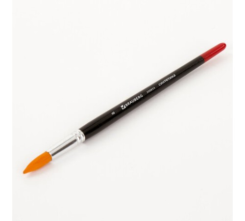 Кисть BRAUBERG синтетика, круглая, №8, 200853