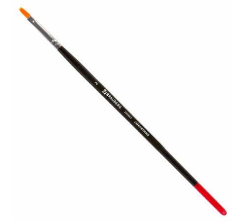 Кисть BRAUBERG синтетика, плоская, №2, 200865