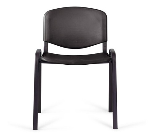 Стул STAFF "Iso Plast CF-009", черный каркас, пластик черный, 532569 Стул STAFF "Iso Plast CF-009", черный каркас, пластик черный, 532569