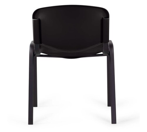 Стул STAFF "Iso Plast CF-009", черный каркас, пластик черный, 532569 Стул STAFF "Iso Plast CF-009", черный каркас, пластик черный, 532569