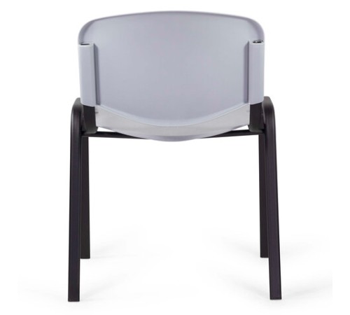 Стул STAFF "Iso Plast CF-009", черный каркас, пластик серый, 532570 Стул STAFF "Iso Plast CF-009", черный каркас, пластик серый, 532570