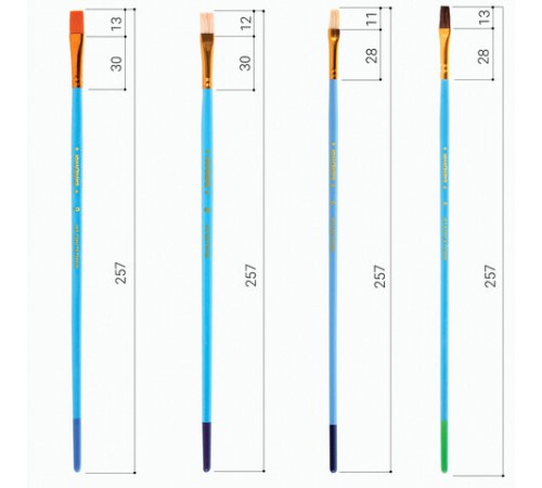 Кисти ЮНЛАНДИЯ 