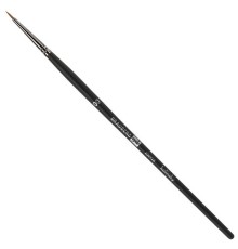 Кисть художественная проф. BRAUBERG ART CLASSIC, колонок, круглая, № 00, короткая ручка, 200928