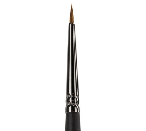 Кисть художественная проф. BRAUBERG ART CLASSIC, колонок, круглая, № 00, короткая ручка, 200928