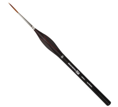 Кисти художественные набор 12 шт., синтетика, BRAUBERG ART CLASSIC, ЭРГОНОМИЧНЫЕ, 200951