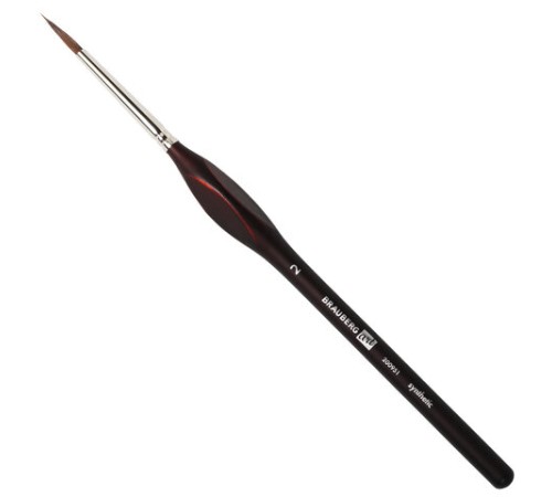 Кисти художественные набор 12 шт., синтетика, BRAUBERG ART CLASSIC, ЭРГОНОМИЧНЫЕ, 200951