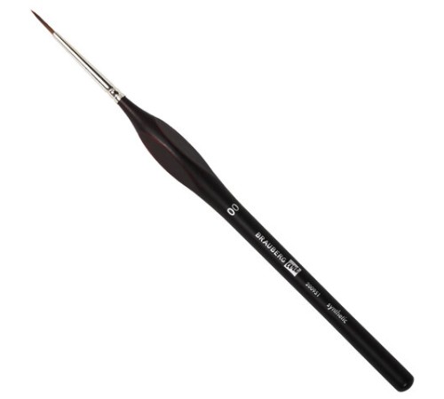 Кисти художественные набор 12 шт., синтетика, BRAUBERG ART CLASSIC, ЭРГОНОМИЧНЫЕ, 200951