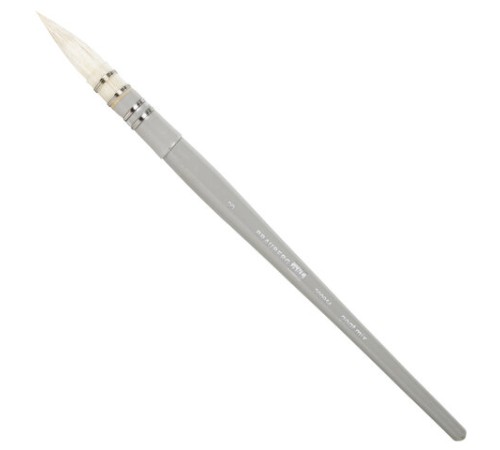 Кисть художественная профессиональная, коза, круглая, №8, BRAUBERG ART CLASSIC, 200956