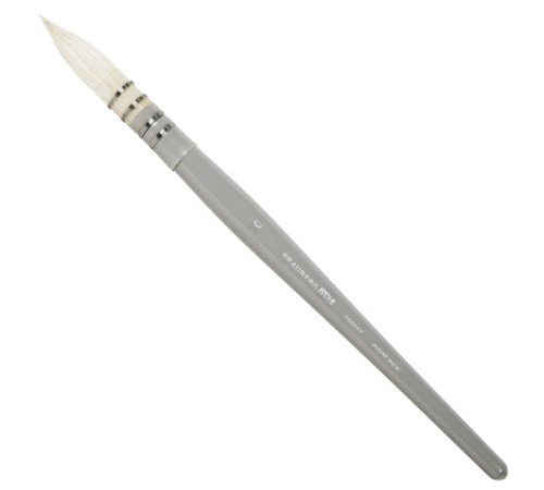 Кисть художественная профессиональная, коза, круглая, №10, BRAUBERG ART CLASSIC, 200957