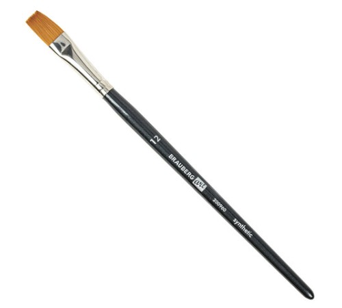 Кисти художественные набор 5 шт., синтетика, BRAUBERG ART CLASSIC, № 1-12, 200960