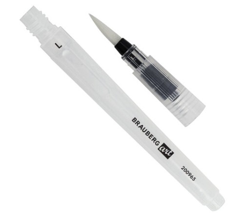 Кисти художественные с резервуаром для воды, синтетика, набор 6 шт., BRAUBERG ART DEBUT, 200965