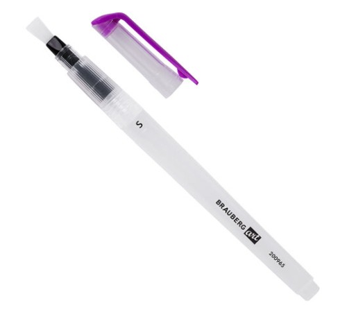 Кисти художественные с резервуаром для воды, синтетика, набор 6 шт., BRAUBERG ART DEBUT, 200965