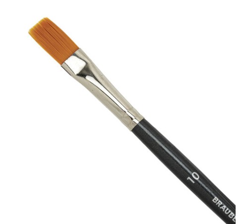 Кисти художественные набор 12 шт. в черном пенале, синтетика, BRAUBERG ART CLASSIC, № 0-20, 200967