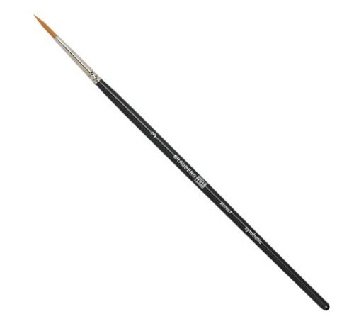 Кисти художественные набор 12 шт. в черном пенале, синтетика, BRAUBERG ART CLASSIC, № 0-20, 200967