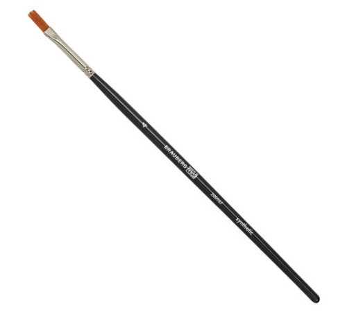 Кисти художественные набор 12 шт. в черном пенале, синтетика, BRAUBERG ART CLASSIC, № 0-20, 200967