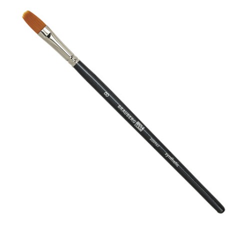 Кисти художественные набор 12 шт. в черном пенале, синтетика, BRAUBERG ART CLASSIC, № 0-20, 200967