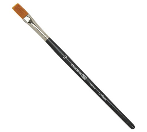 Кисти художественные набор 12 шт. в черном пенале, синтетика, BRAUBERG ART CLASSIC, № 0-20, 200967