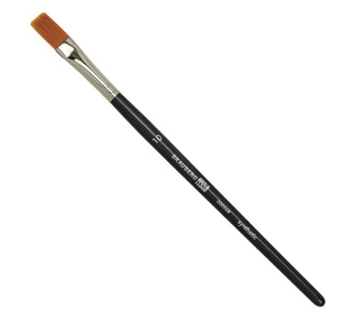 Кисти художественные набор 12 шт., в черной скрутке, синтетика, BRAUBERG ART CLASSIC, № 0-14, 200969