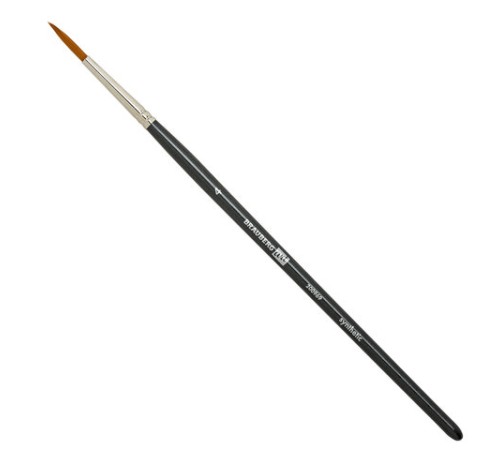 Кисти художественные набор 12 шт., в черной скрутке, синтетика, BRAUBERG ART CLASSIC, № 0-14, 200969