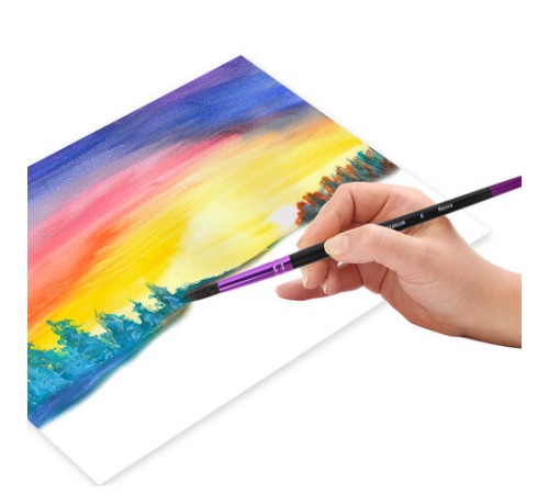 Кисть белка, круглая № 6, BRAUBERG PREMIUM, 200975