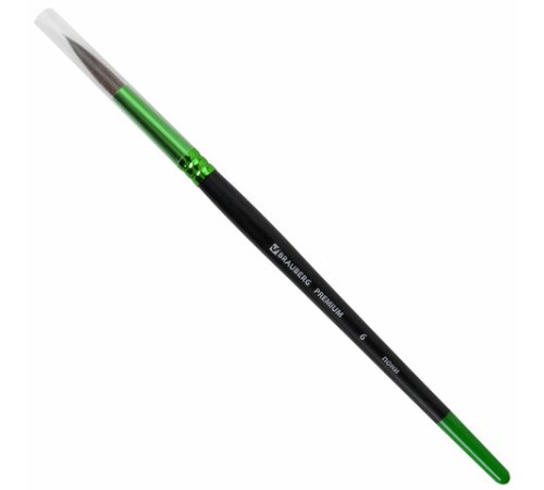 Кисть из ворса пони № 6, BRAUBERG PREMIUM, 200985