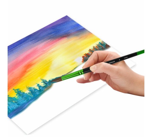 Кисть из ворса пони № 8, BRAUBERG PREMIUM, 200987