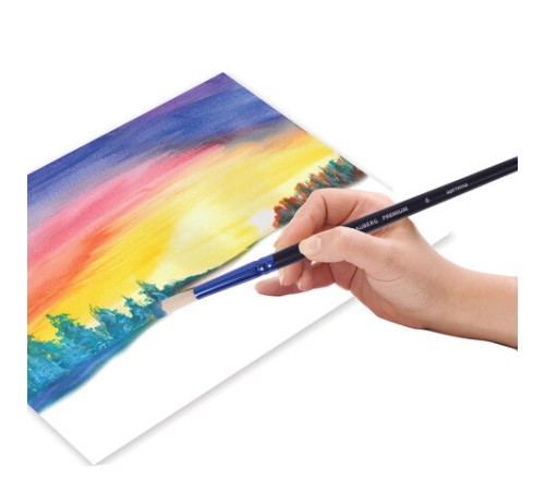 Кисть щетина, круглая № 6, BRAUBERG PREMIUM, 200991