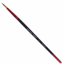 Кисть синтетика, круглая № 4, BRAUBERG PREMIUM, 201003
