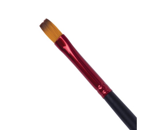Кисть синтетика, плоская № 8, BRAUBERG PREMIUM, 201017
