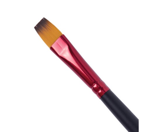 Кисть синтетика, плоская № 9, BRAUBERG PREMIUM, 201018