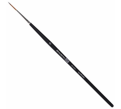 Кисти художественные набор 3 шт., синтетика (лайнеры № 0, 1, 2) BRAUBERG ART CLASSIC, 201034