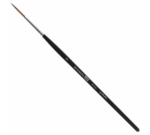 Кисти художественные набор 3 шт., синтетика (лайнеры № 0, 1, 2) BRAUBERG ART CLASSIC, 201034