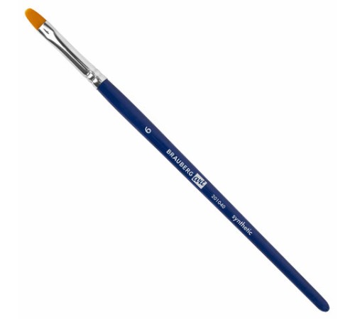 Кисти художественные набор 3 шт., синтетика (овальные № 6, 10,14), BRAUBERG ART DEBUT, 201040