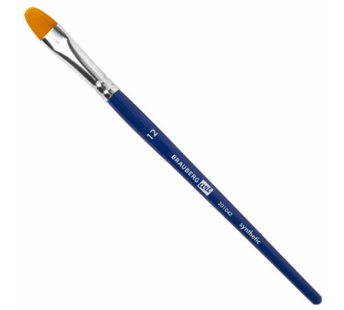 Кисти художественные набор 12 шт. в пенале, синтетика, BRAUBERG ART DEBUT, 201042