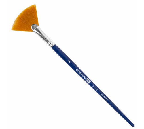 Кисти художественные набор 12 шт. в пенале, синтетика, BRAUBERG ART DEBUT, 201042