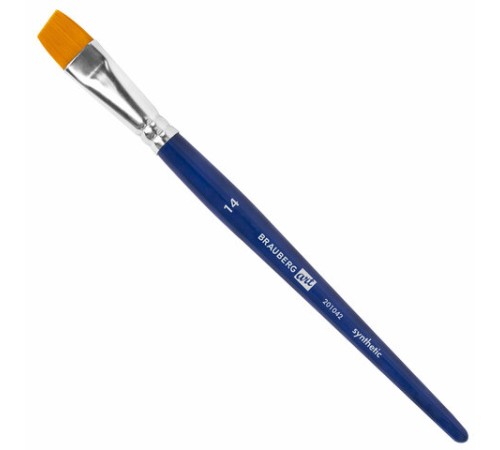 Кисти художественные набор 12 шт. в пенале, синтетика, BRAUBERG ART DEBUT, 201042