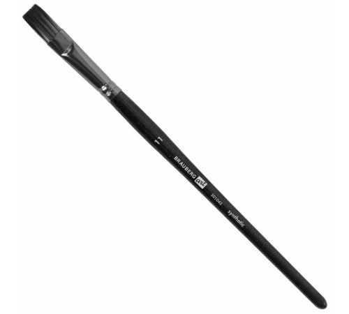 Кисти художественные набор 15 шт. + мастихин, в пенале, черные, синтетика, BRAUBERG ART DEBUT, 201043