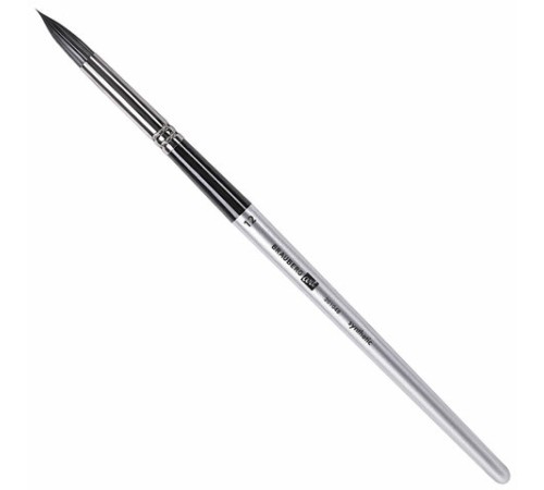 Кисти художественные набор 23 шт., синтетика с мастихином, в пенале, BRAUBERG ART DEBUT, 201048