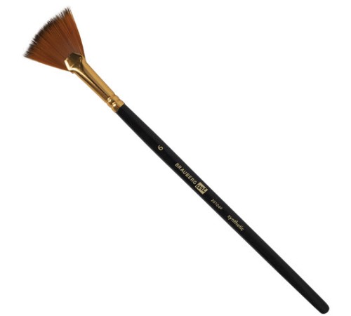 Кисти художественные набор 12 шт., синтетика, № 1-12, BRAUBERG ART DEBUT, 201049