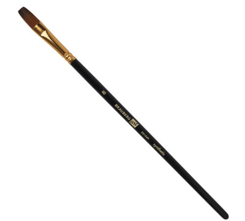 Кисти художественные набор 12 шт., синтетика, № 1-12, BRAUBERG ART DEBUT, 201049