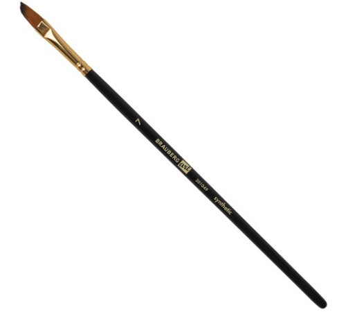 Кисти художественные набор 12 шт., синтетика, № 1-12, BRAUBERG ART DEBUT, 201049