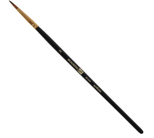 Кисти художественные набор 12 шт., синтетика, № 1-12, BRAUBERG ART DEBUT, 201049