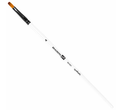 Кисти художественные набор 12 шт., синтетика, овальные № 1-12, BRAUBERG ART DEBUT, 201051