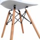 Стулья BRABIX "Eames CF-010", КОМПЛЕКТ 4 шт., пластик белый, опоры дерево/металл, 532630, 2033A