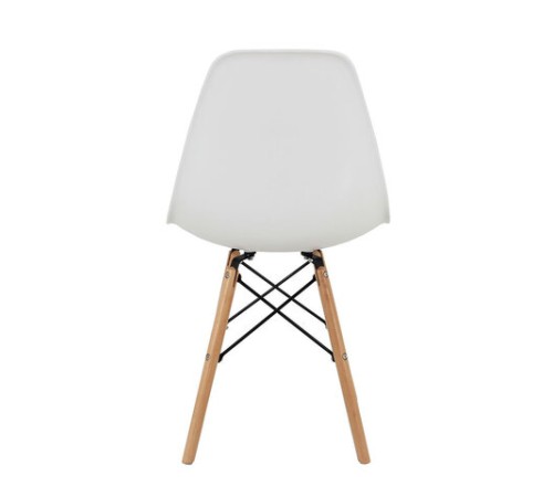 Стулья BRABIX "Eames CF-010", КОМПЛЕКТ 4 шт., пластик белый, опоры дерево/металл, 532630, 2033A Стулья BRABIX "Eames CF-010", КОМПЛЕКТ 4 шт., пластик белый, опоры дерево/металл, 532630, 2033A