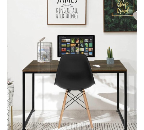 Стулья BRABIX "Eames CF-010", КОМПЛЕКТ 4 шт., пластик черный, опоры дерево/металл, 532631, 2033A Стулья BRABIX "Eames CF-010", КОМПЛЕКТ 4 шт., пластик черный, опоры дерево/металл, 532631, 2033A